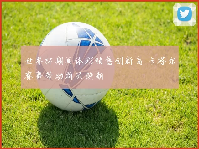 世界杯期间体彩销售创新高 卡塔尔赛事带动购买热潮