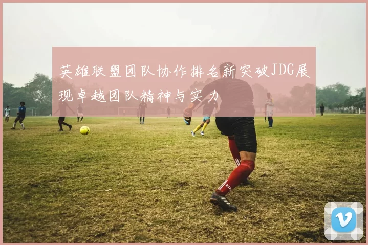 英雄联盟团队协作排名新突破JDG展现卓越团队精神与实力