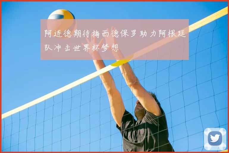 阿连德期待梅西德保罗助力阿根廷队冲击世界杯梦想